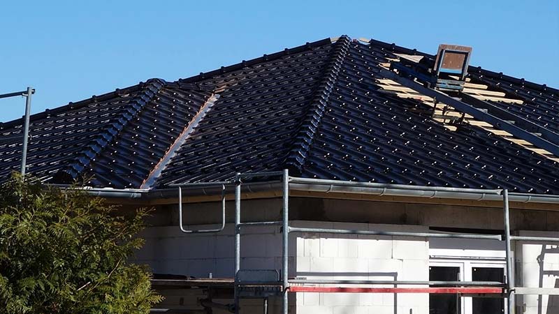 Hausbau Dacharbeiten